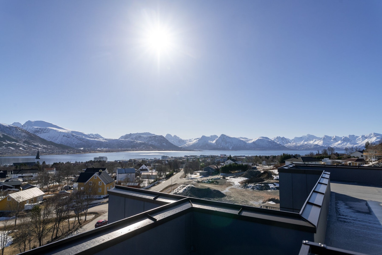 Panoramautsikt fra takterrassen. Galleribilde
