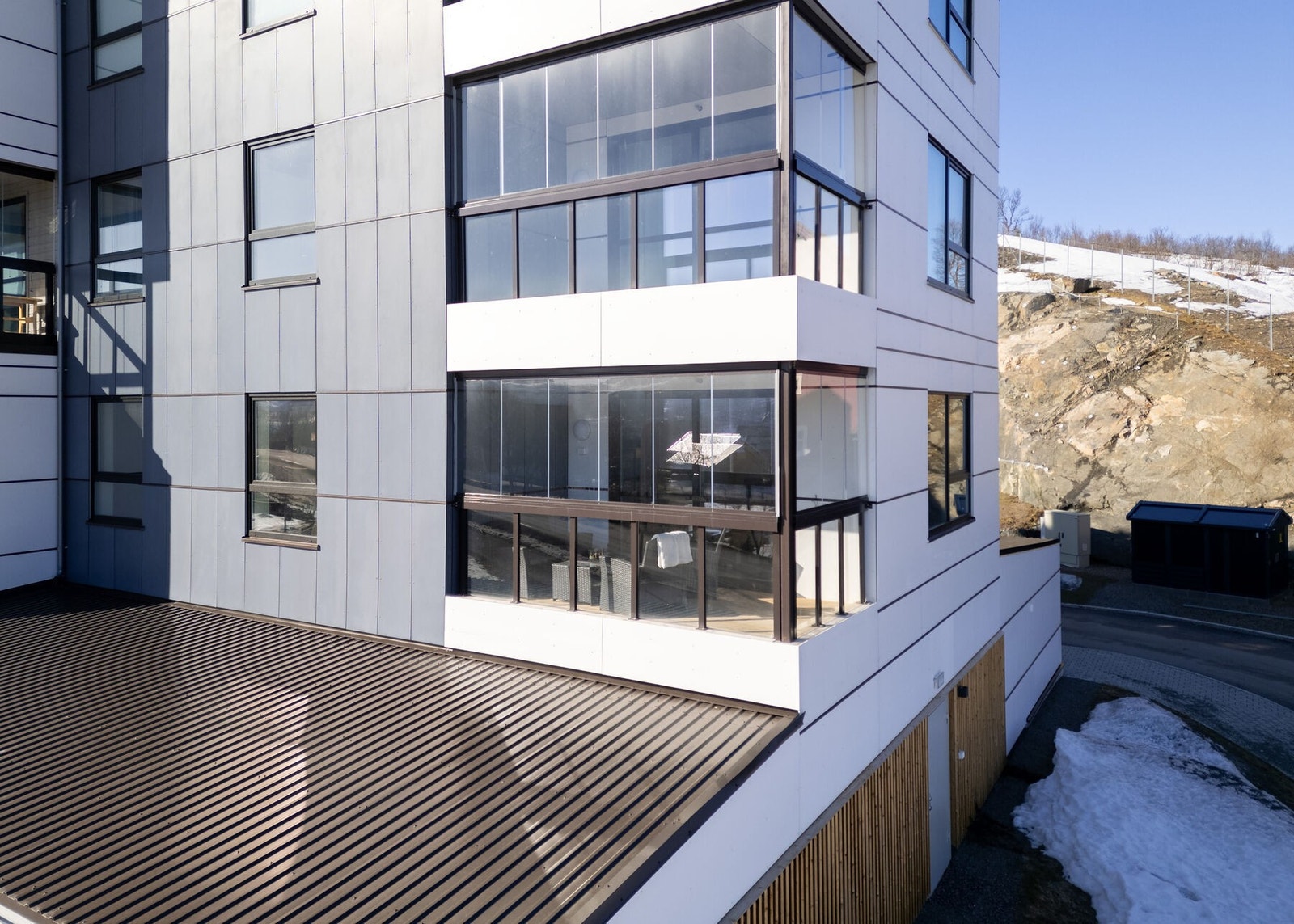 Her får du en moderne og relativt ny leilighet i Sameie Steinbruddet Panorama Trinn 1. Galleribilde