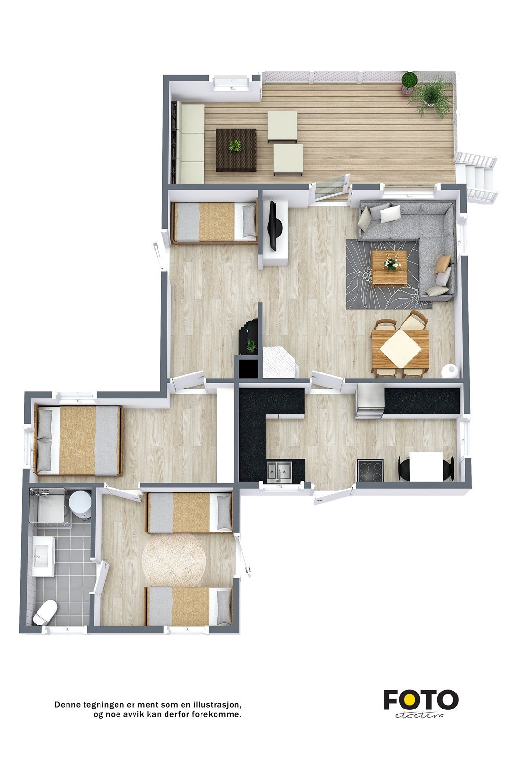 Veiledende plantegning 1. etasje. Ikke målbar Galleribilde