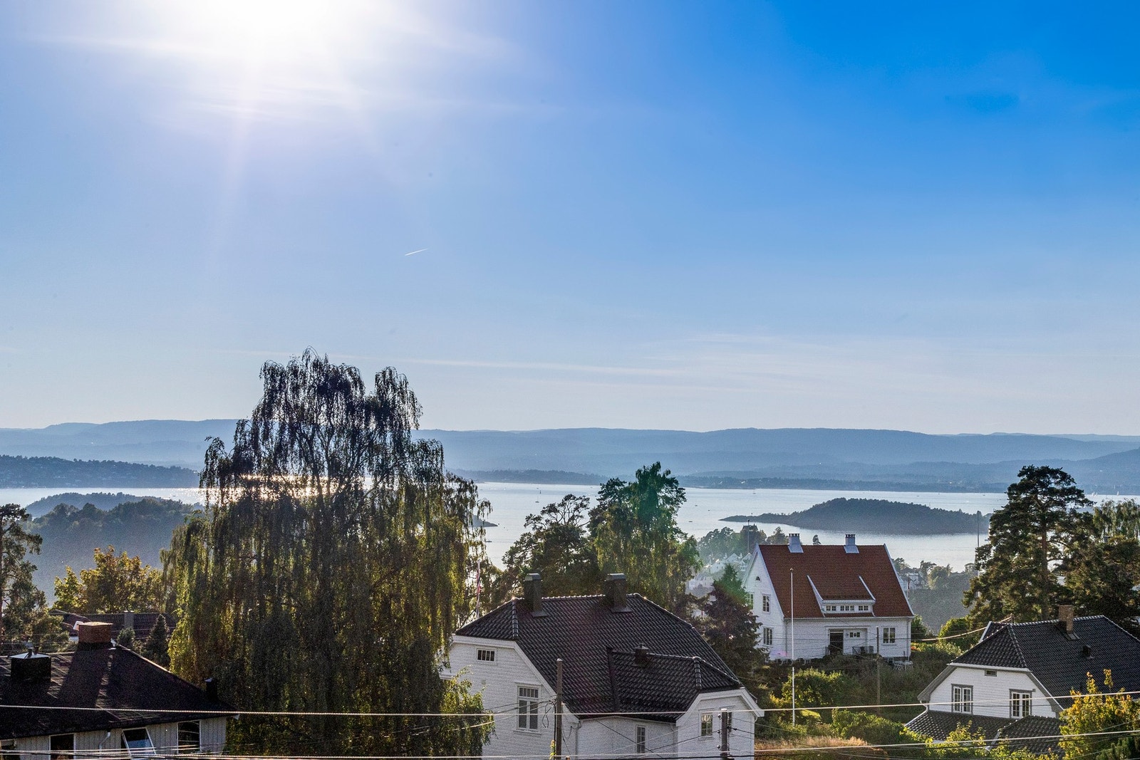 Det er også en nydelig utsikt mot Oslofjorden. Galleribilde