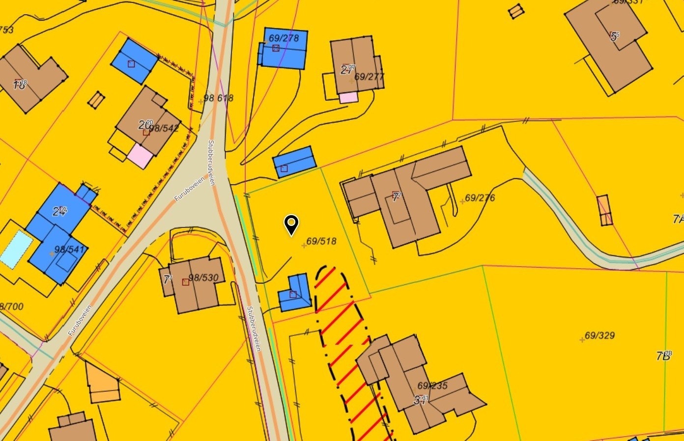 Reguleringskart Galleribilde