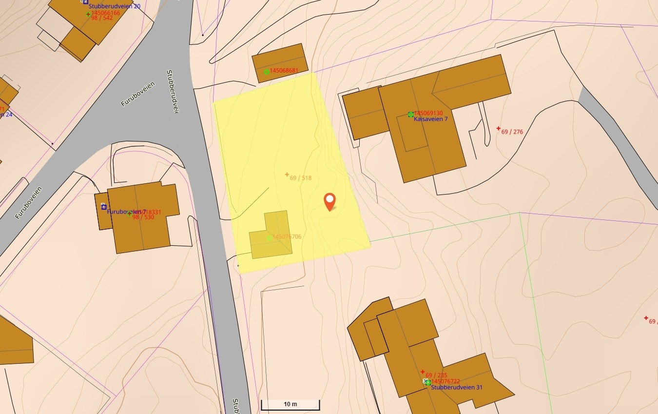 Tomtekart Galleribilde