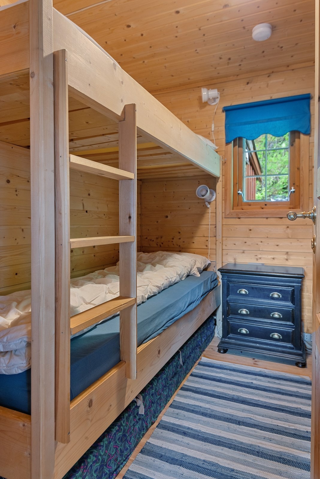 Til sammen har hytta 6-7 sengeplasser. Galleribilde