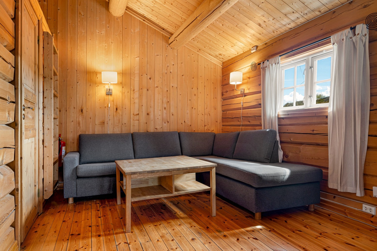 Loftstue i en av boenhetene Galleribilde