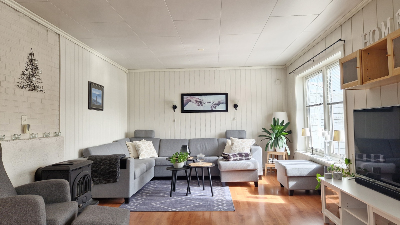 Hovedetasje stue/kjøkken Galleribilde