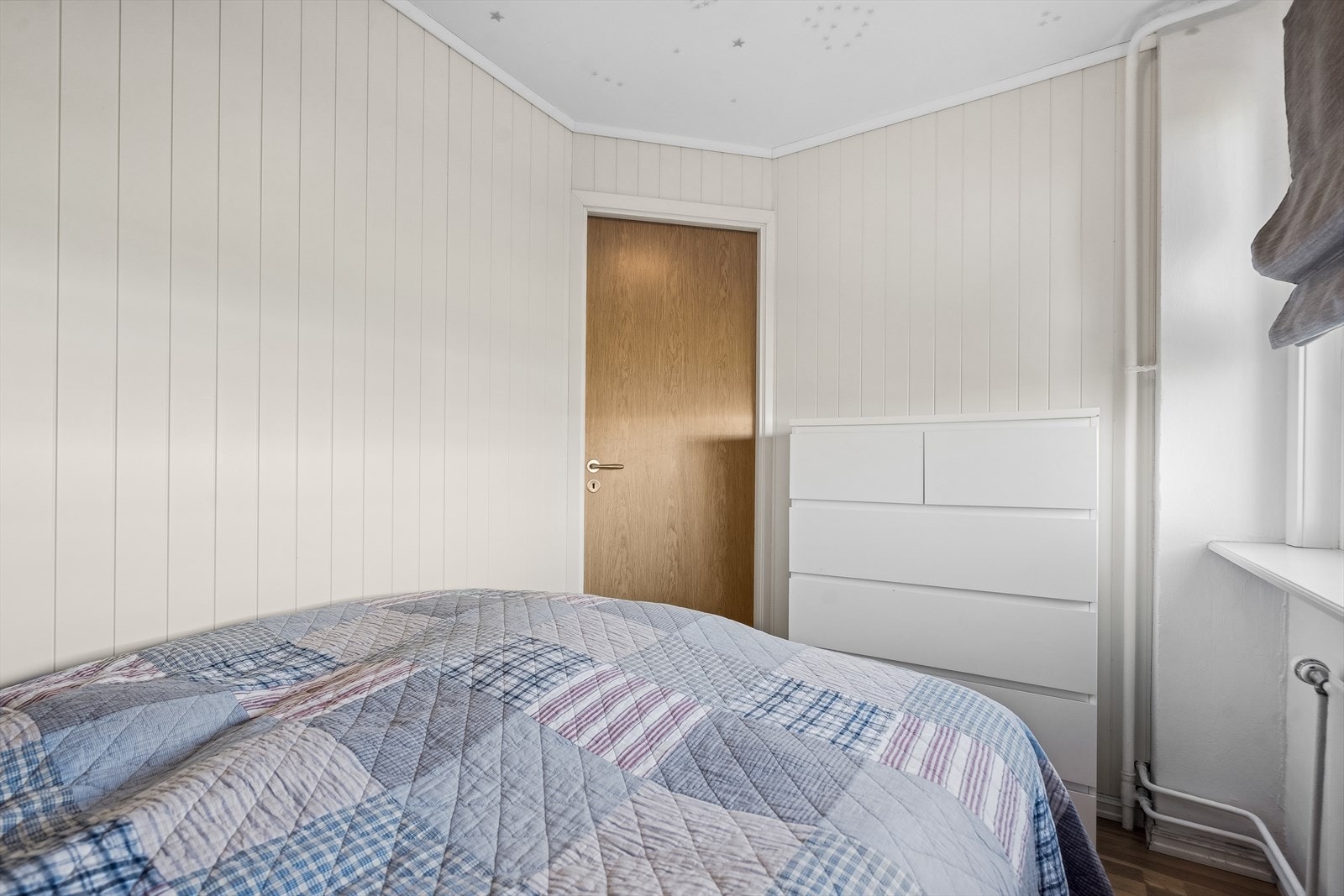 Det er her god plass til dobbelt seng. Galleribilde