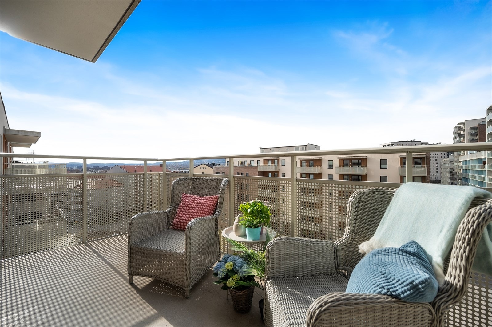 Plass til utemøblement Galleribilde