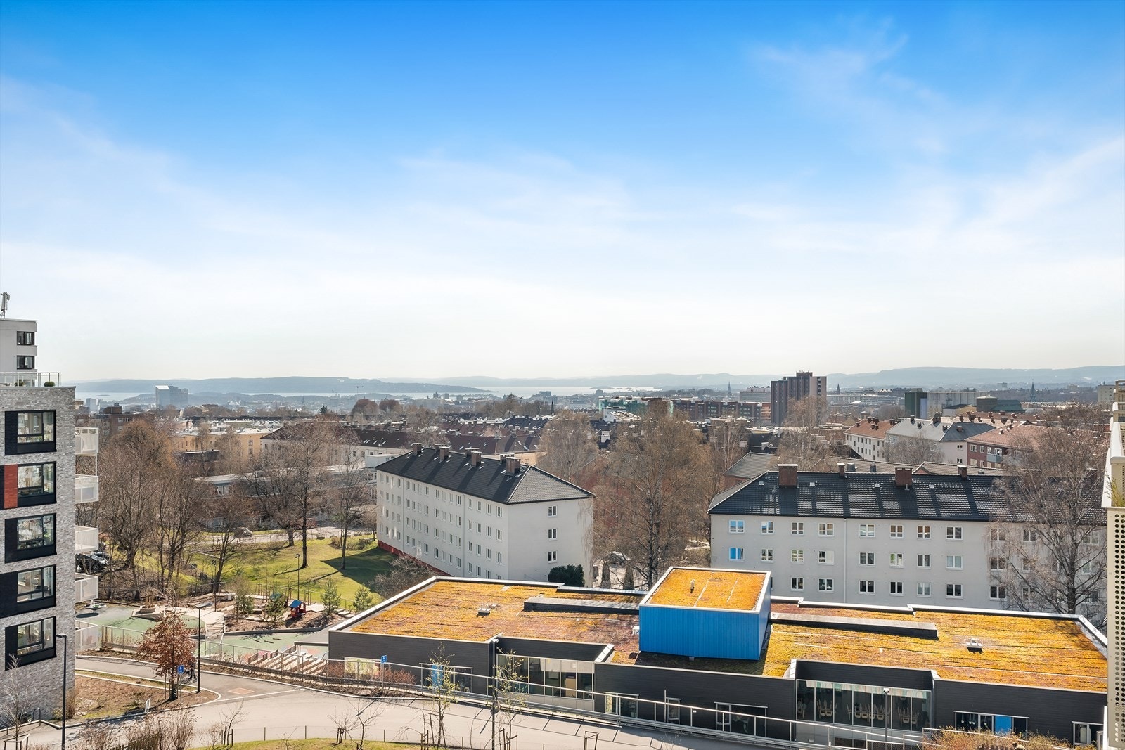 Her er det sol fra tidlig morgen til ca. 17:30 sommerstid. Galleribilde