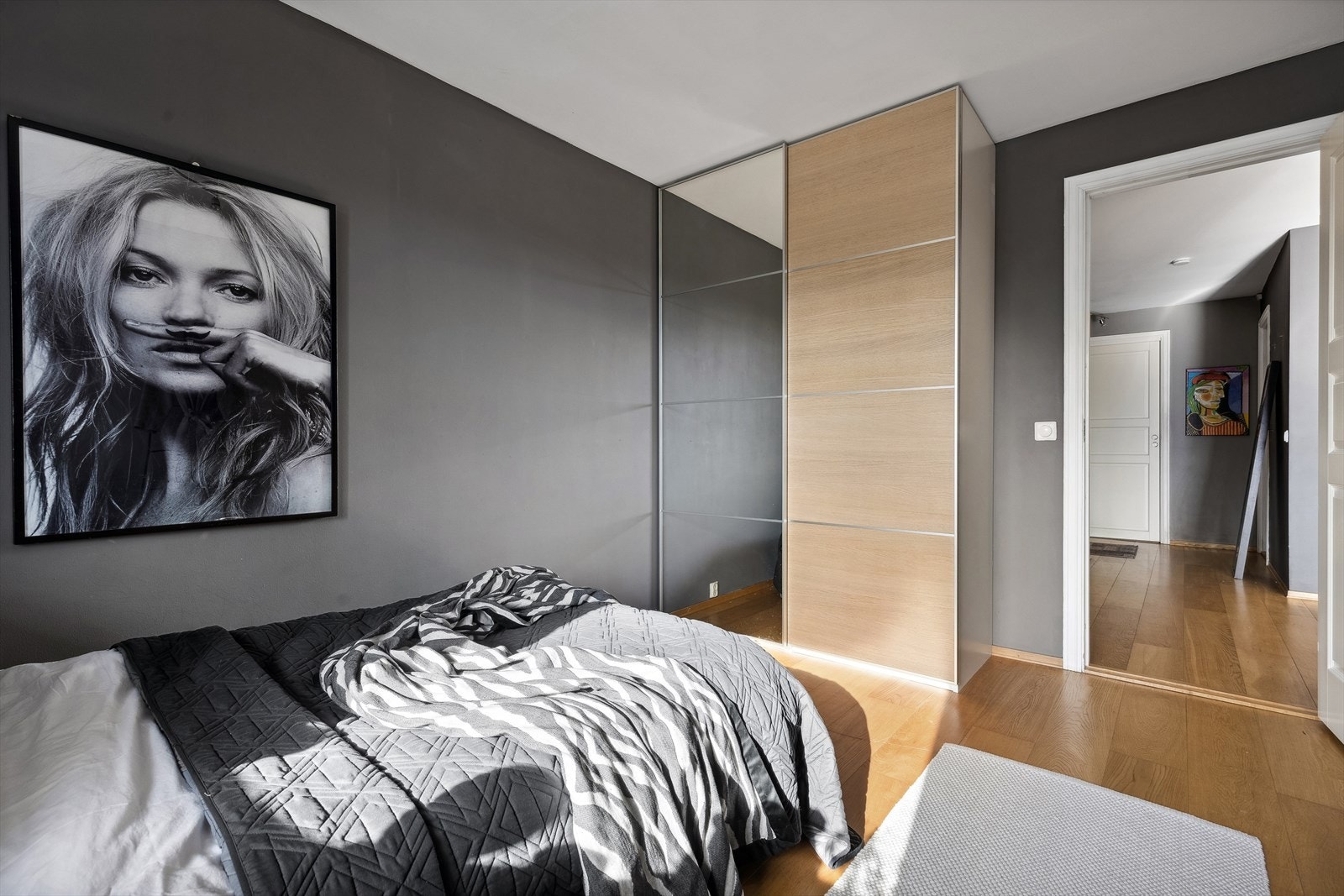 Soverom 2 på balkongsiden. Galleribilde