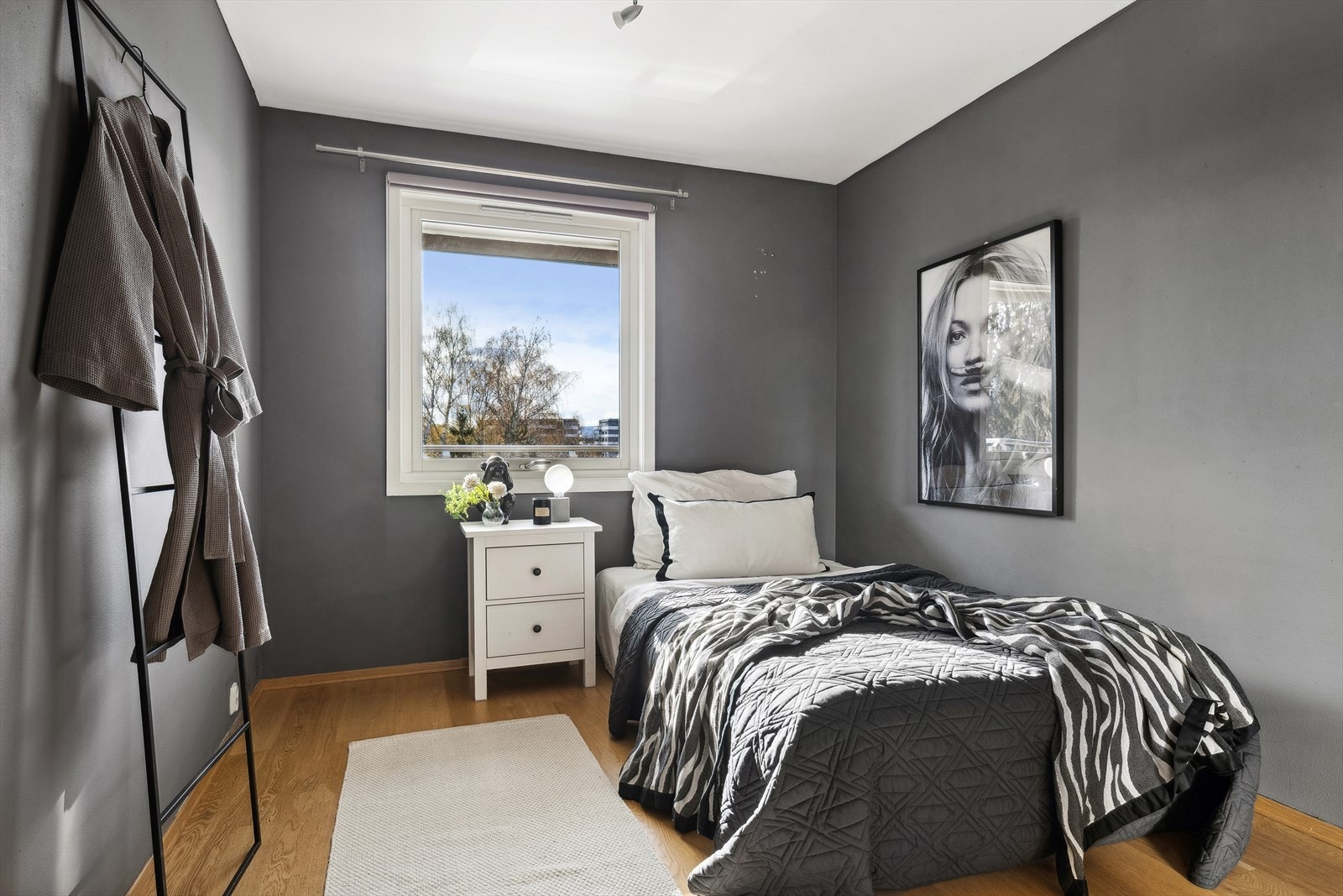 Soverom 2 på balkongsiden. Galleribilde