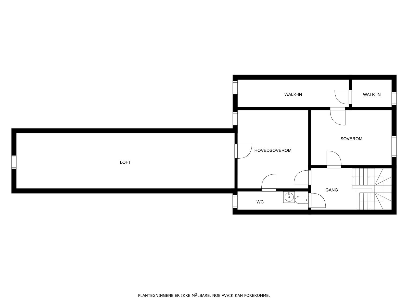 Plantegning 2.etasje. Galleribilde