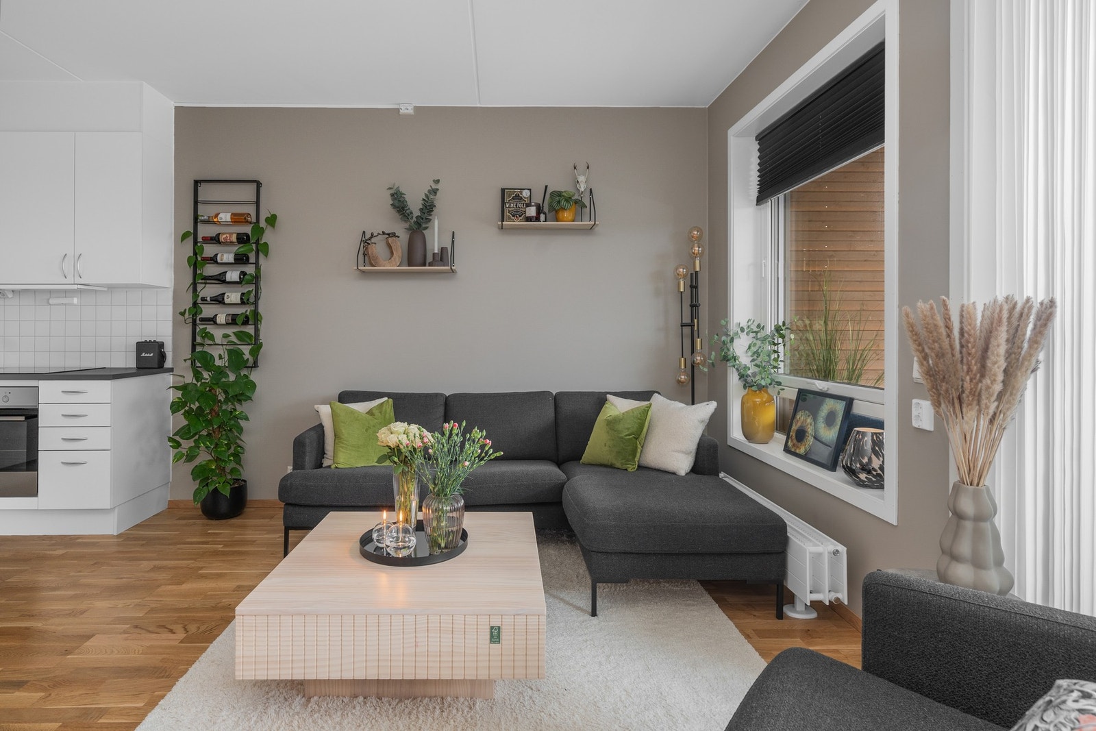 Lun og koselig sofakrok Galleribilde