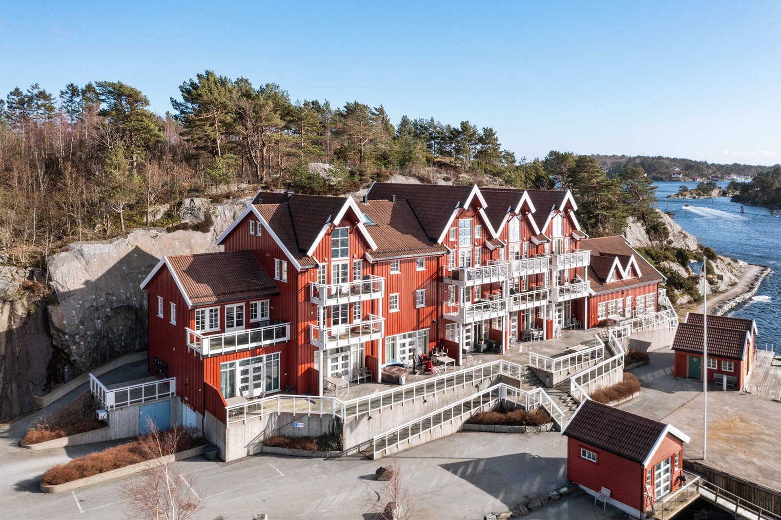 Sameiet består av totalt 18 leiligheter Galleribilde