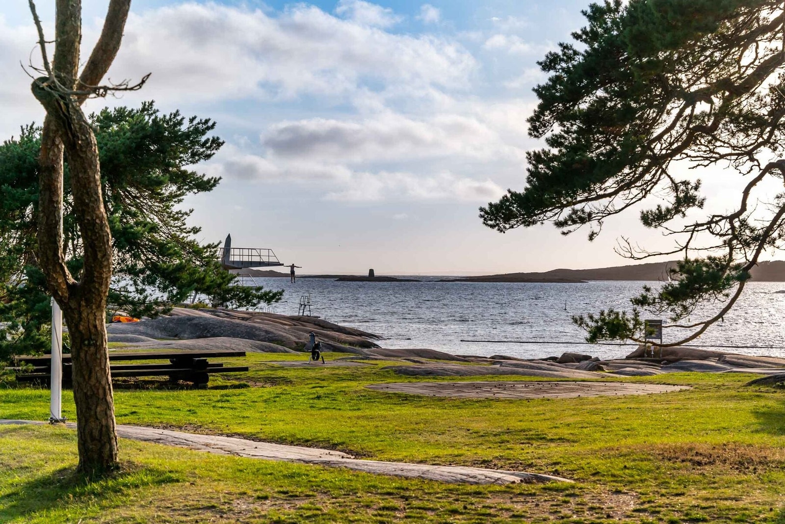 Fra Foten badeplass Galleribilde