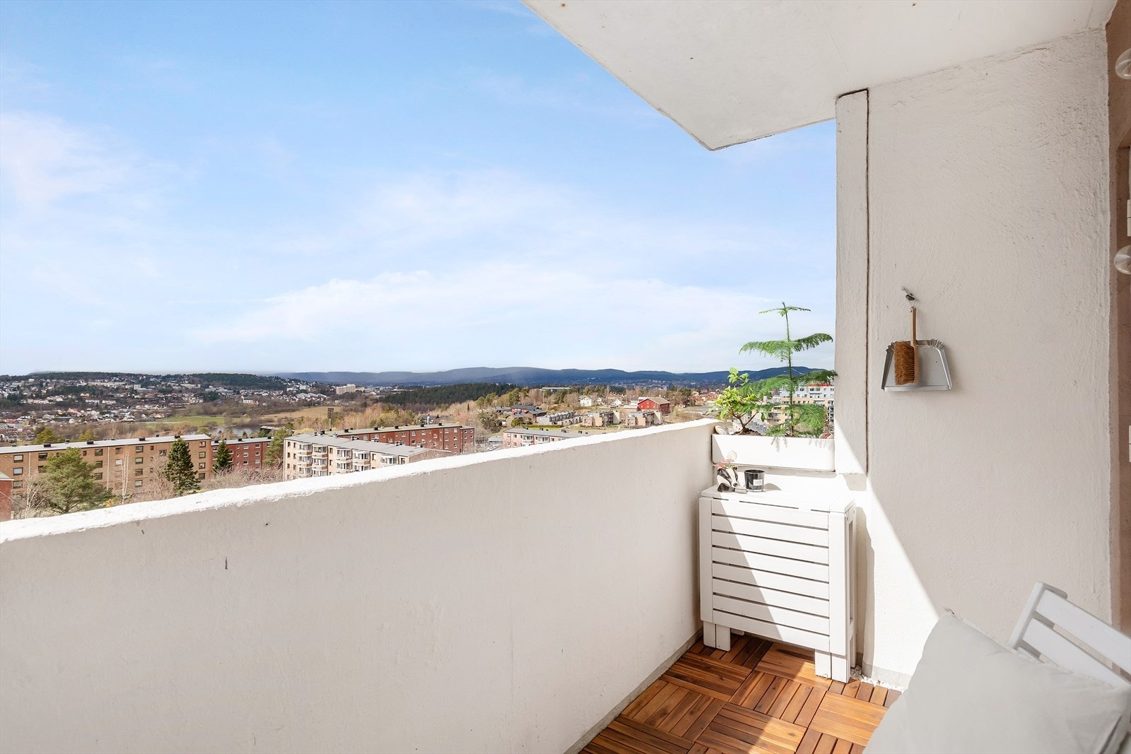 Nydelig balkong med fantastisk utsikt Galleribilde