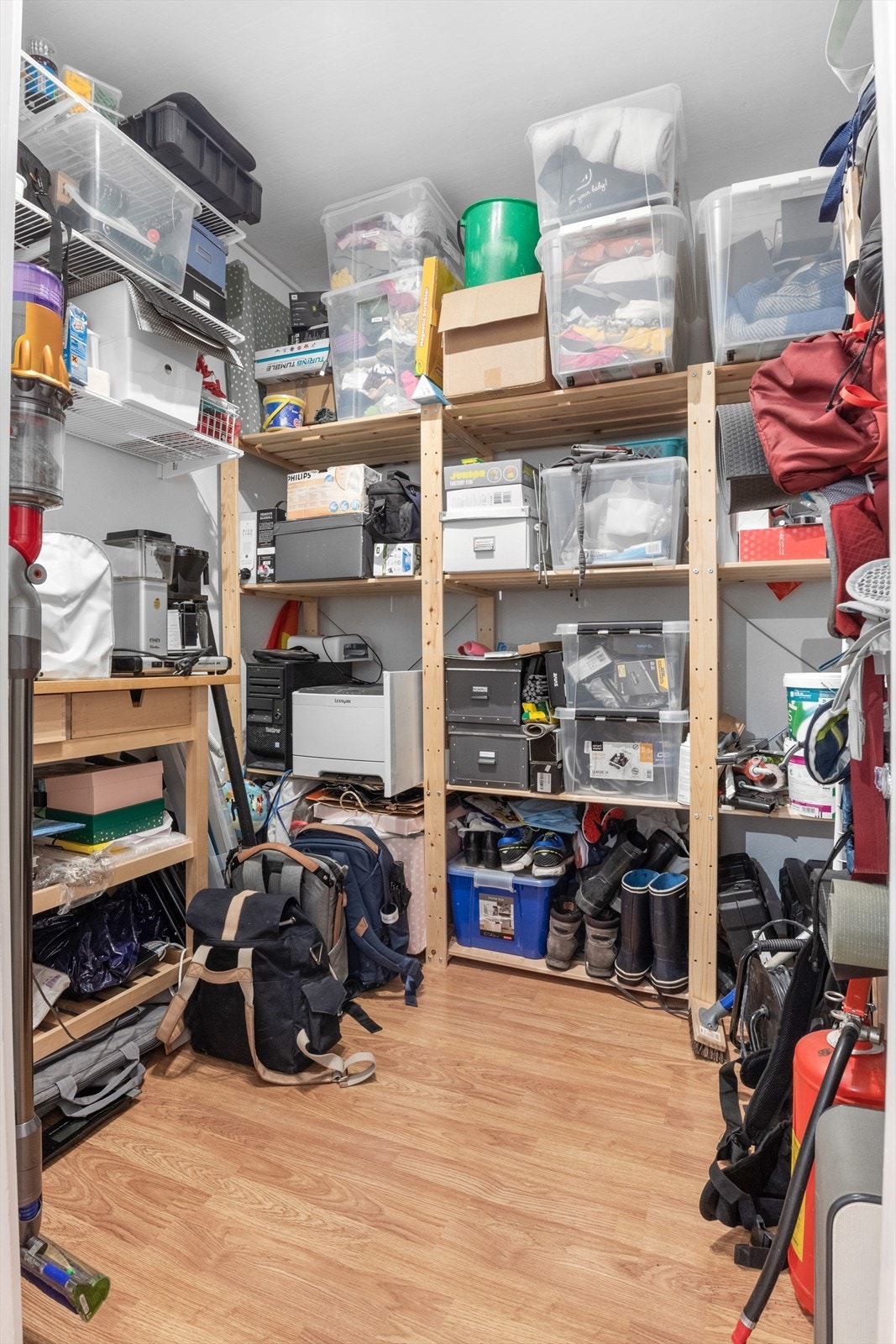 Leiligheten har også en praktisk og romslig innvendig bod på hele 5 kvm. Her kan du enkelt lagre klær, sko og annet utstyr. Perfekt for en barnefamilie. Galleribilde