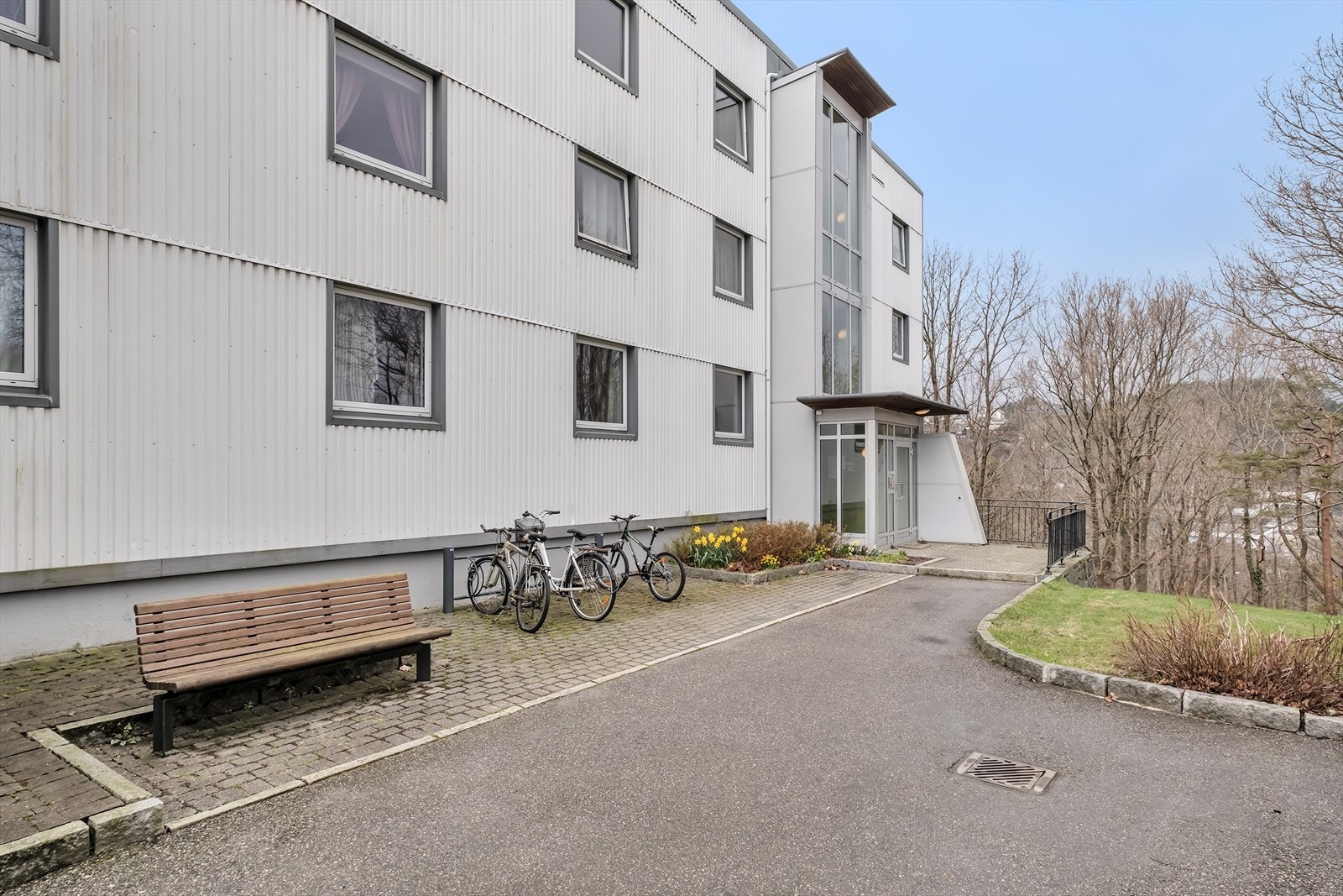 Inngangsparti Galleribilde