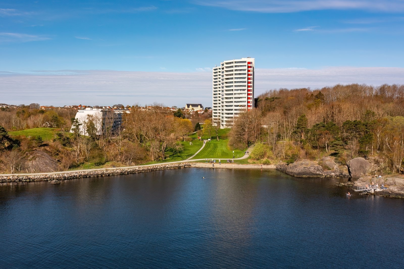 Turstien langs sjøen er kåret til Stavangers fineste. Galleribilde