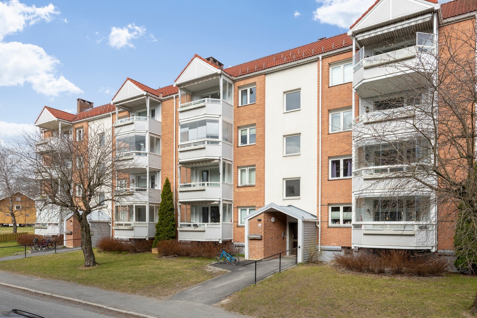 Manglerudjordet borettslag består av 517 andelsleiligheter. Galleribilde