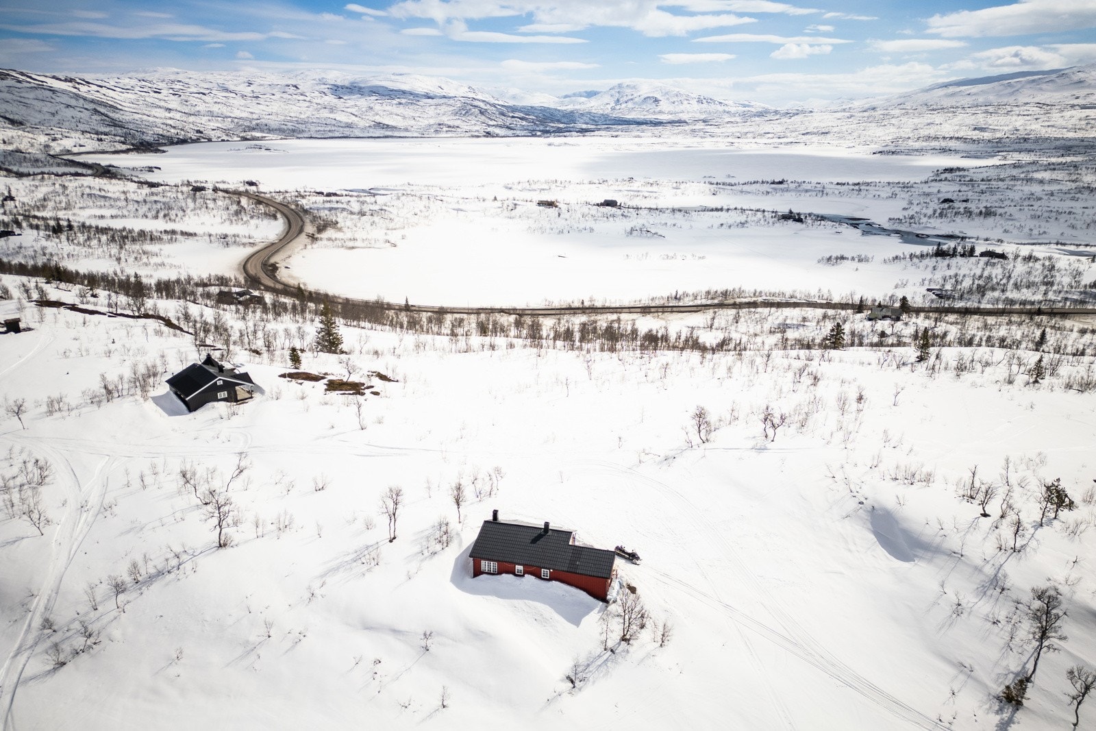 Her har du fantastiske turmuligheter både sommer som vinter Galleribilde