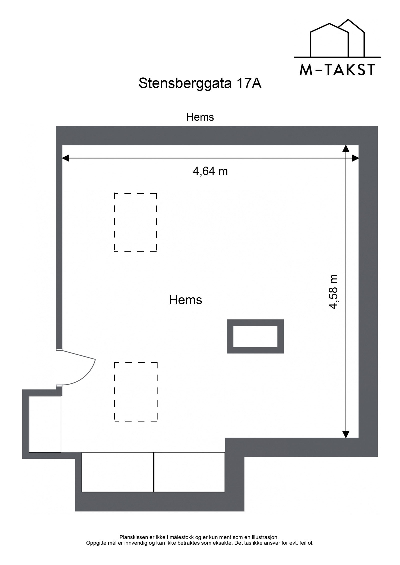 Plantegning - Hems Galleribilde