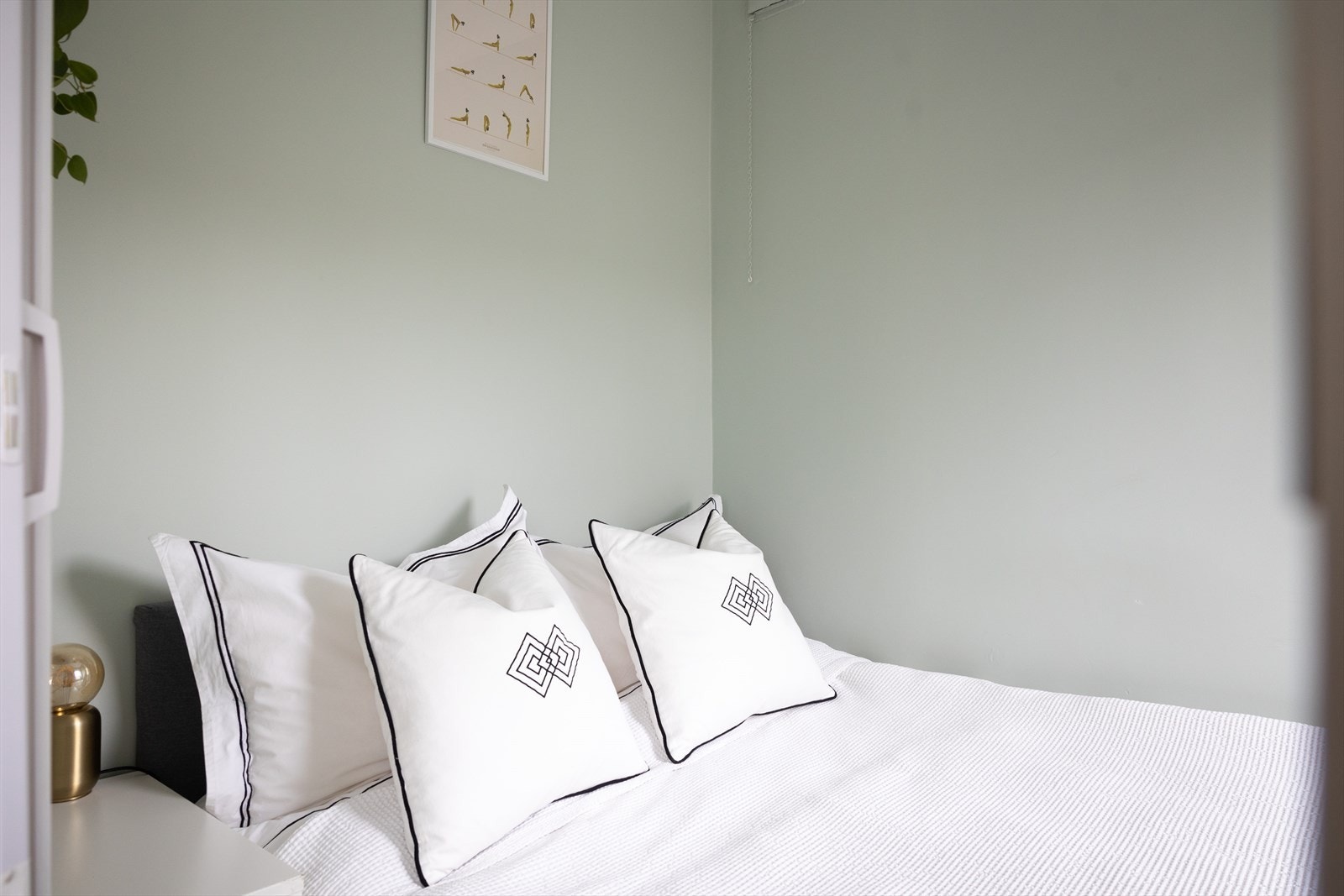 Praktisk sovealkove med plass for dobbeltseng Galleribilde