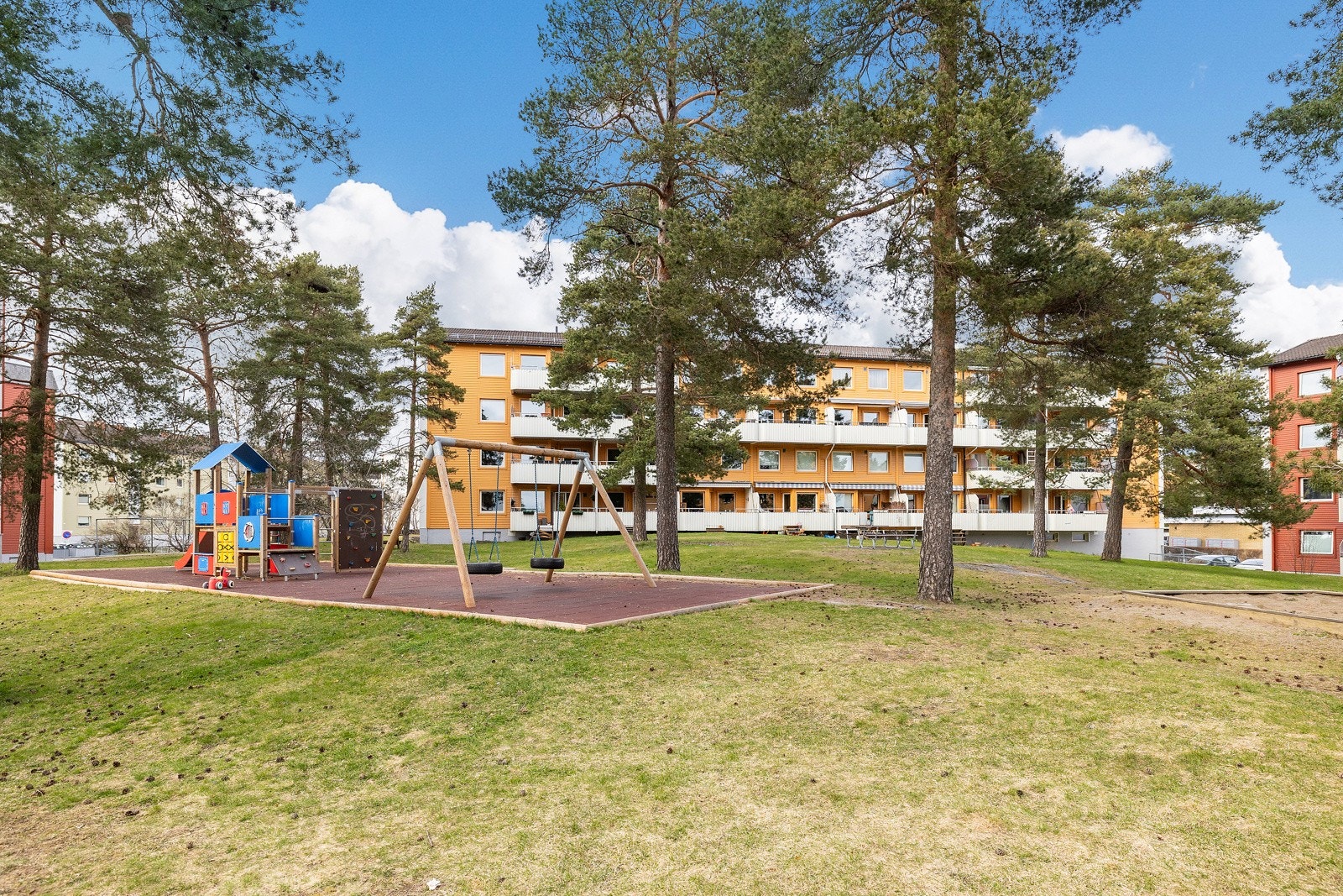 Flotte parkmessige fellesområder i borettslaget Galleribilde