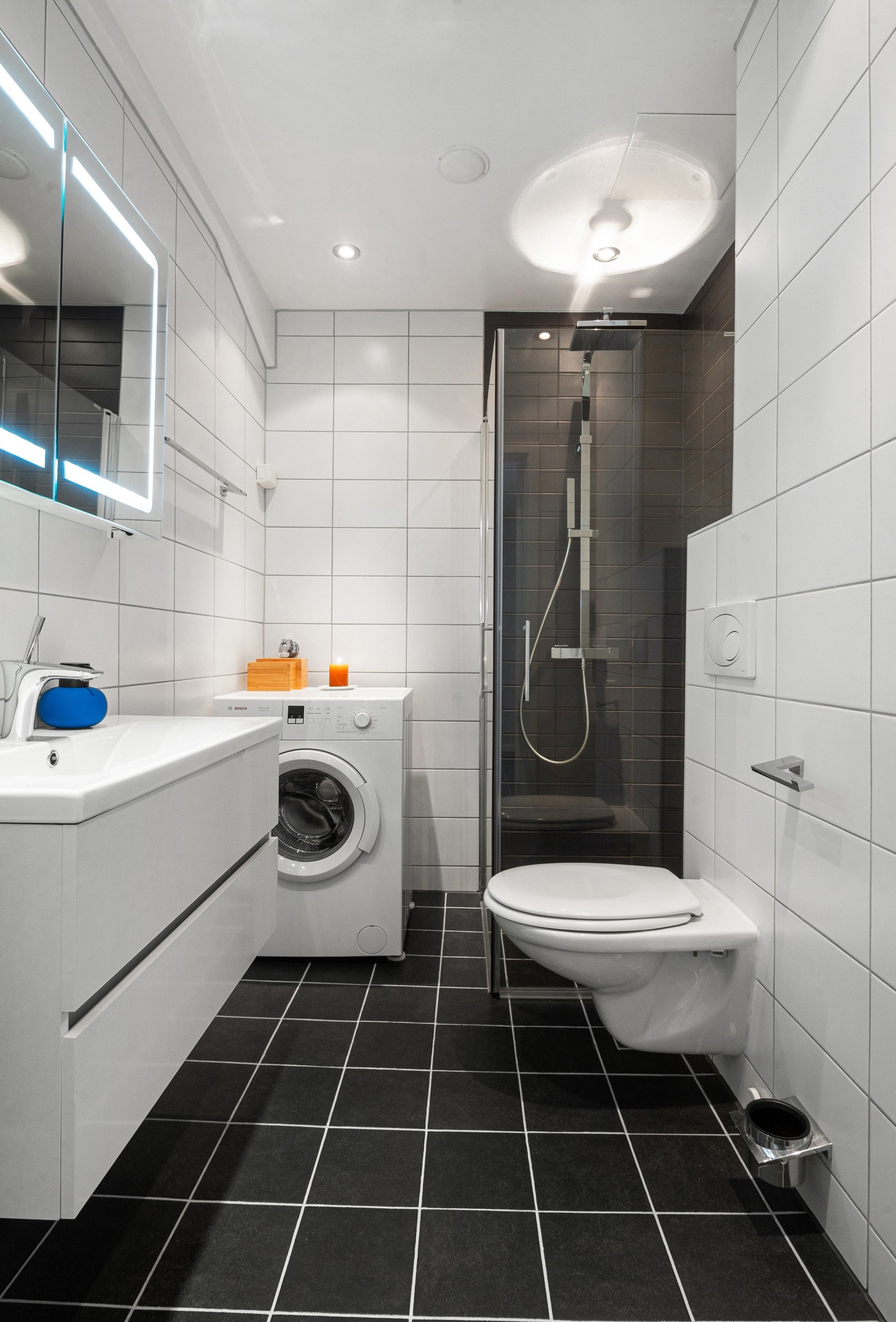 Badet ble rehabilitert i regi av borettslaget i 2011. Galleribilde