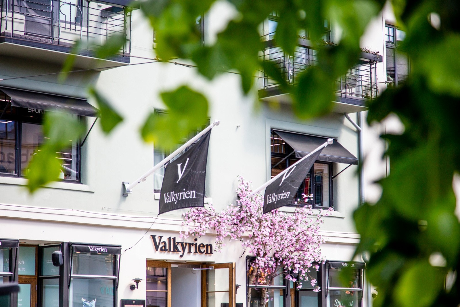 Bogstadveien byr på et rikt utvalg av shoppingmuligheter med blant annet en rekke kles- og møbelsforretninger, bokhandlere, matbutikker, bakerier, vinmonopol og delikatesse- og spesialforretninger. Galleribilde