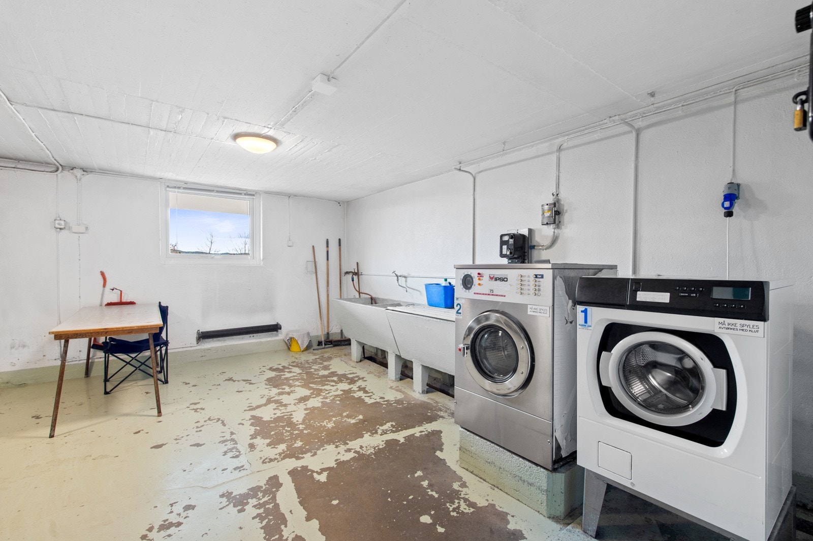Fellesvaskeri for beboerne. Galleribilde