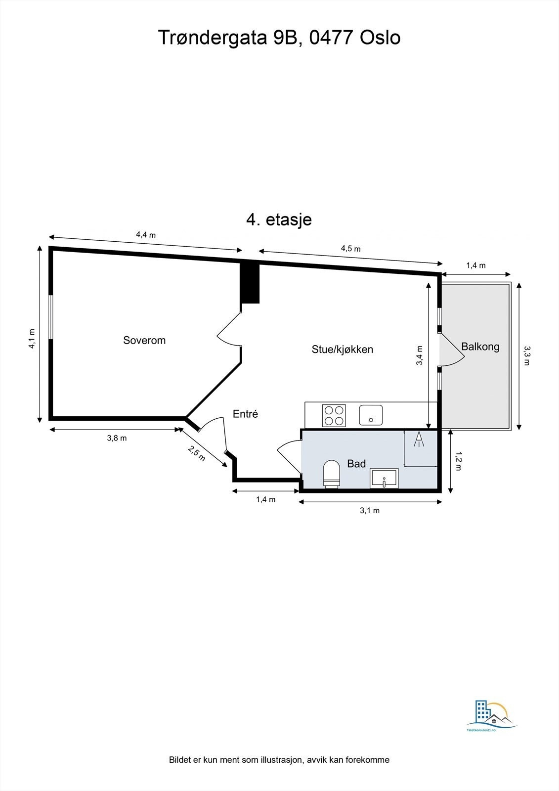 - Plantegning. I tillegg disponerer boligen både en lofts -og kjellerbod - Galleribilde