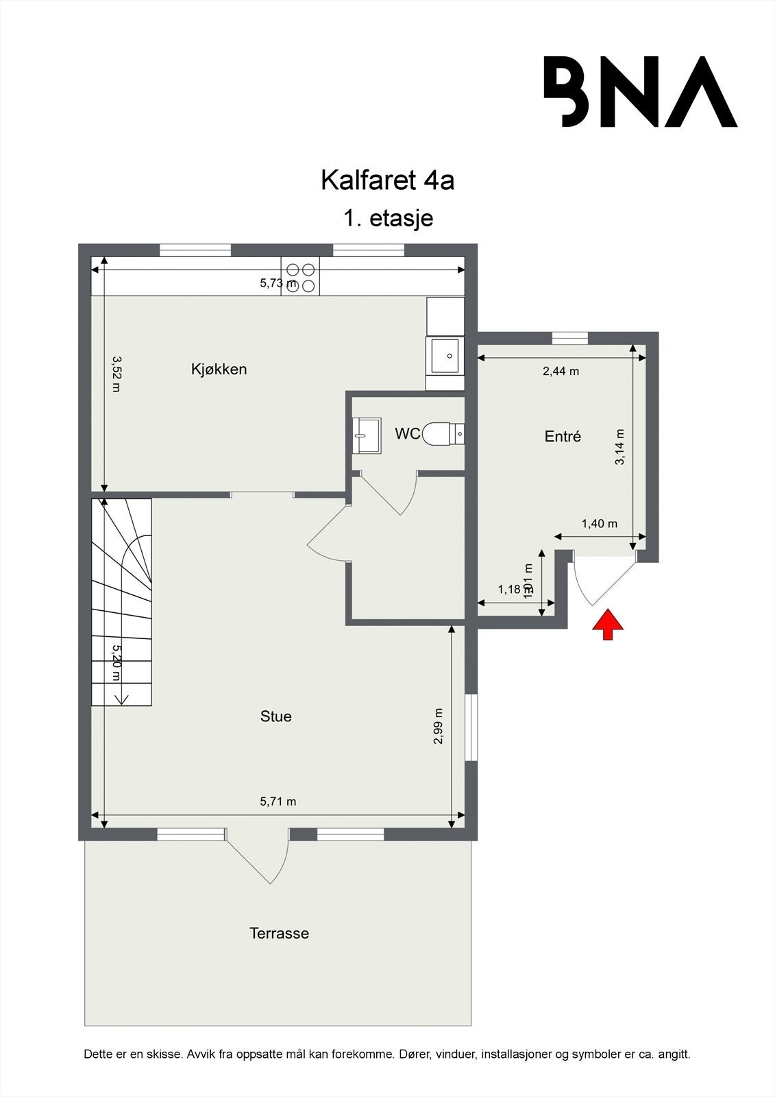 1. etasje Galleribilde