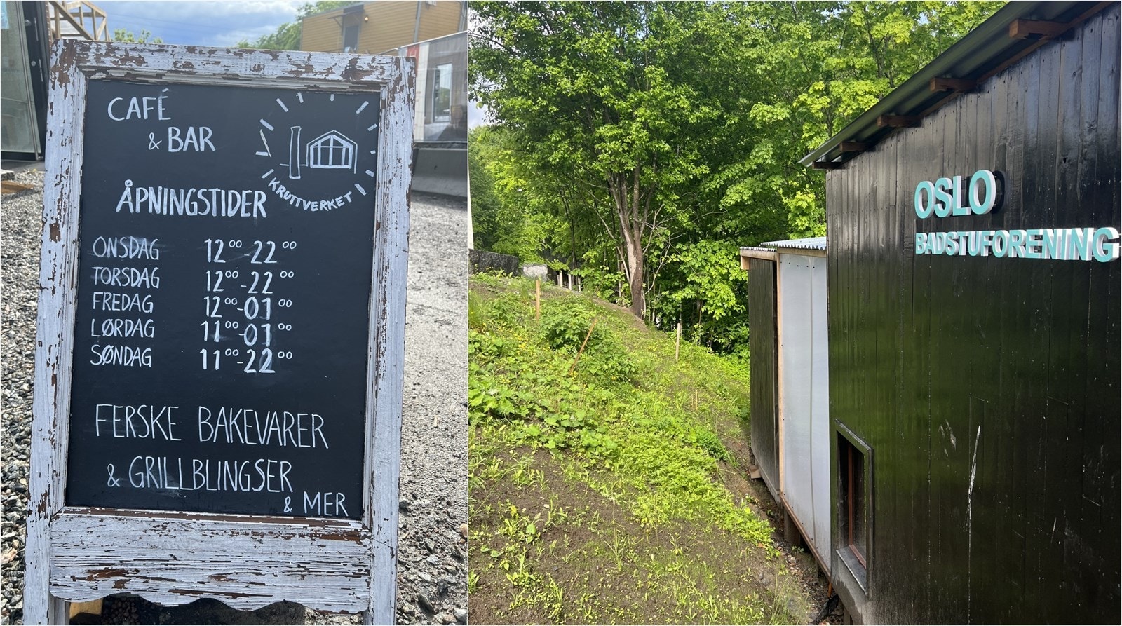 Kroloftet med cafe, bar og badstu. Spennende nytt tilskudd til området Galleribilde