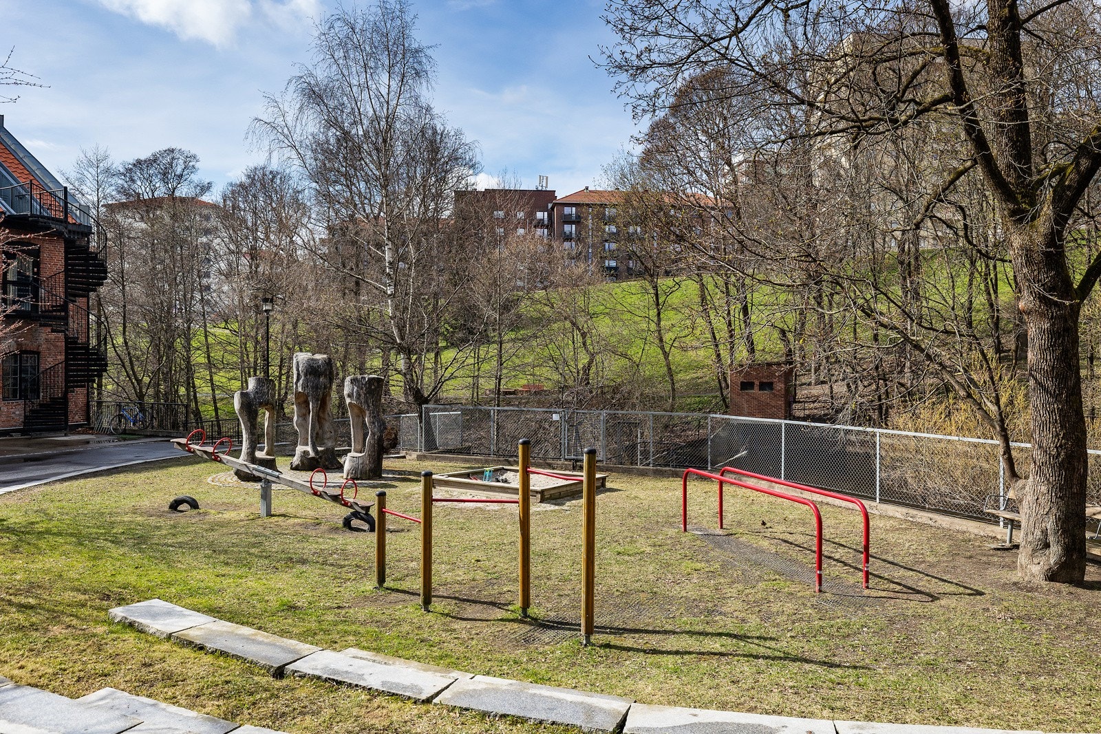 Hyggelige fellesområder rett utenfor inngangsdøren Galleribilde