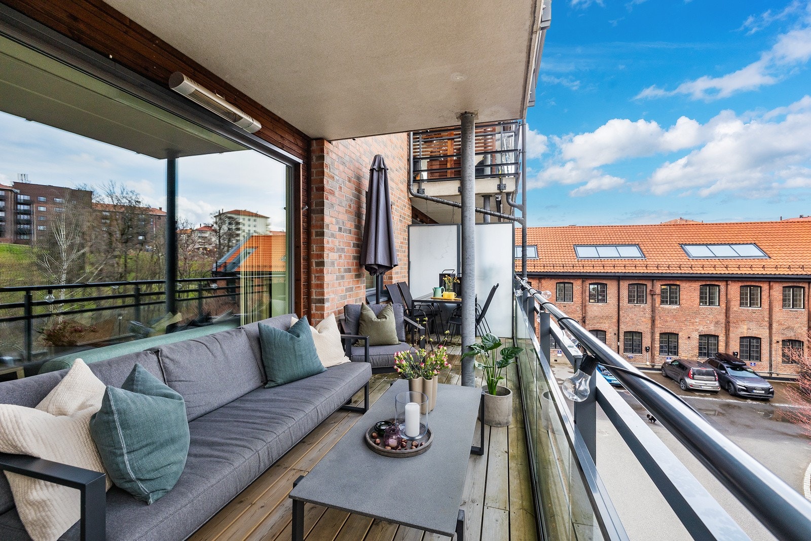 Her er det også utebelysning og stikkontakter Galleribilde