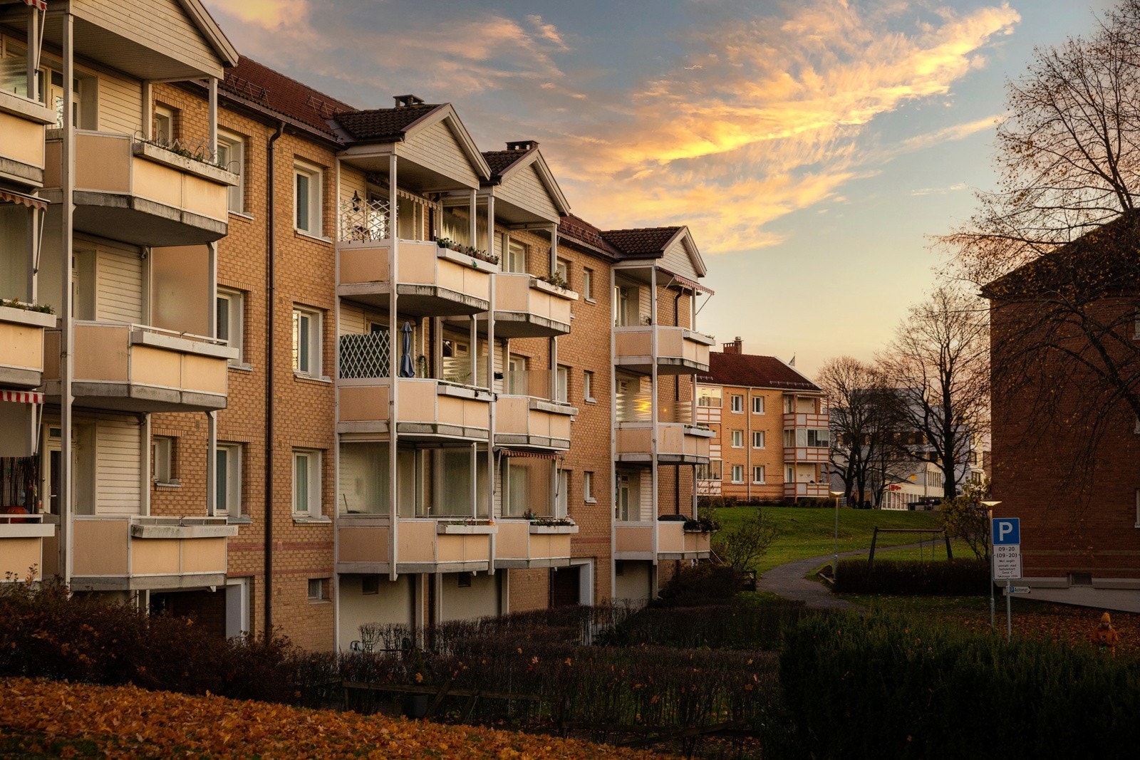 Lillebergsvingen ligger rolig og sentralt til. Galleribilde
