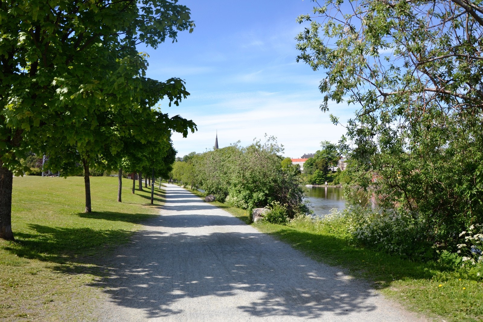 En spasertur langs promenaden ved Nidelva passer like fint uansett årstid. Galleribilde