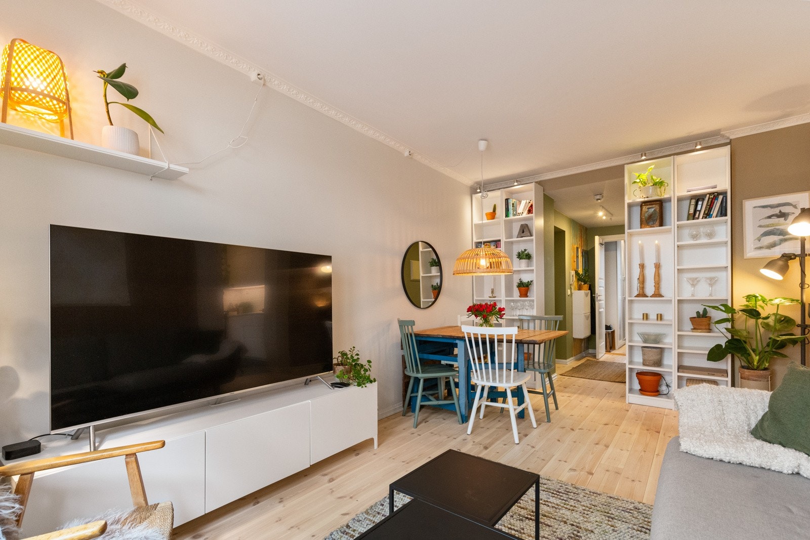 Fiberinternett er inkludert i felleskostnader. Galleribilde