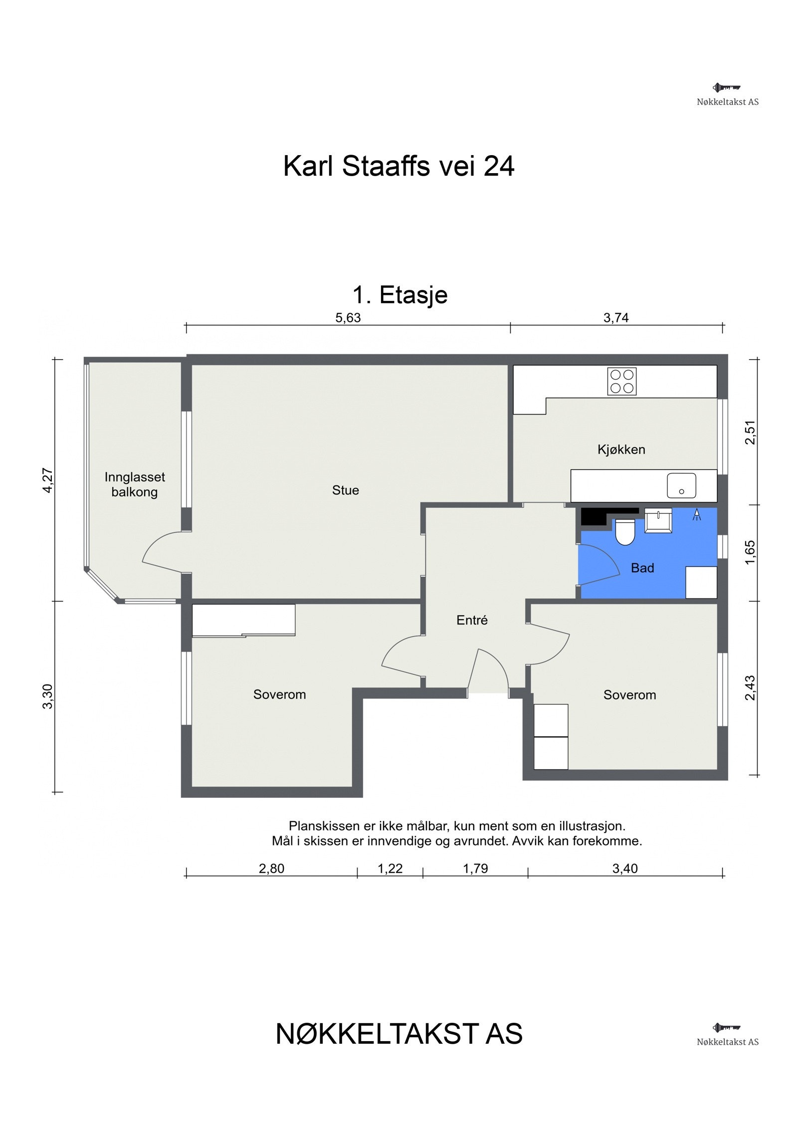 Plentegning Galleribilde