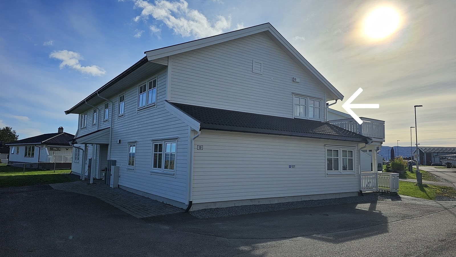 Leiligheten ligger i 2. etasje. Galleribilde