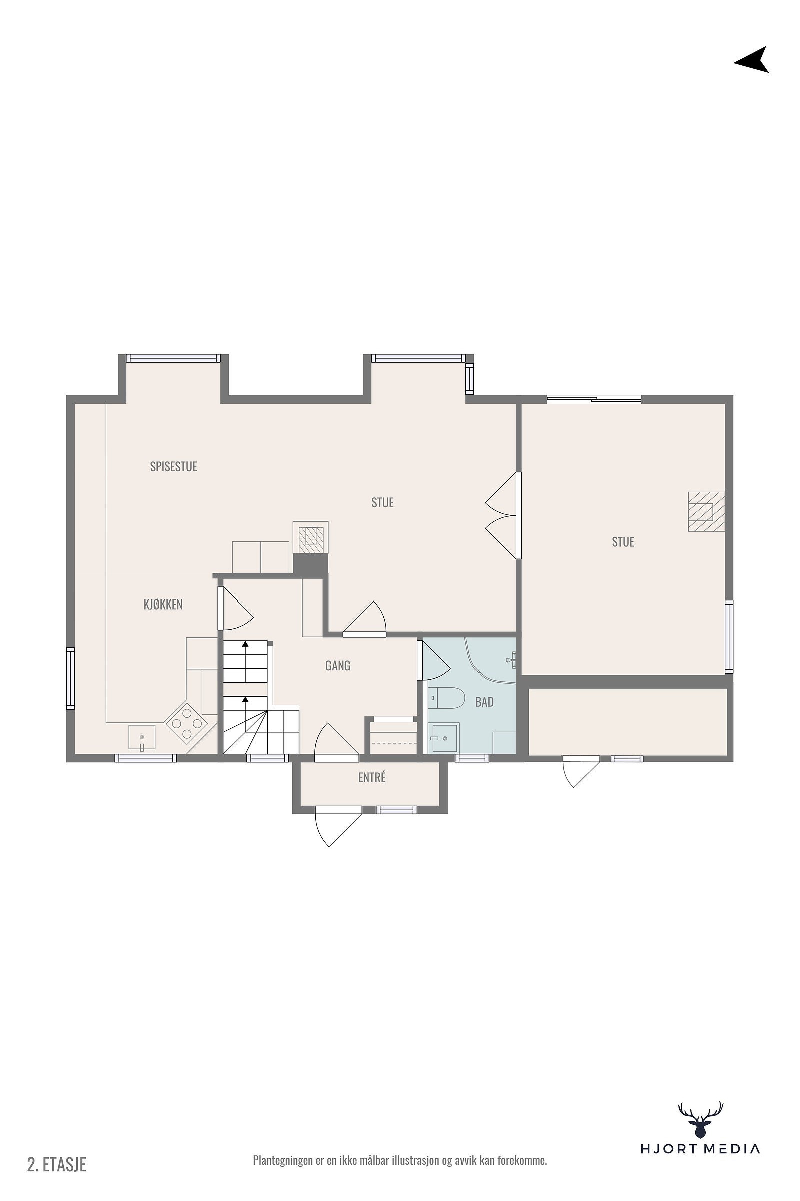 Hovedetasjen Galleribilde