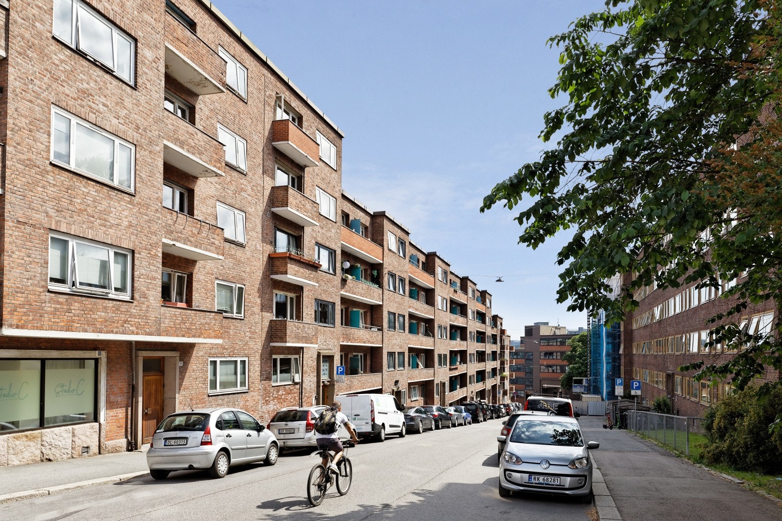 Fasade Casparis gate Galleribilde