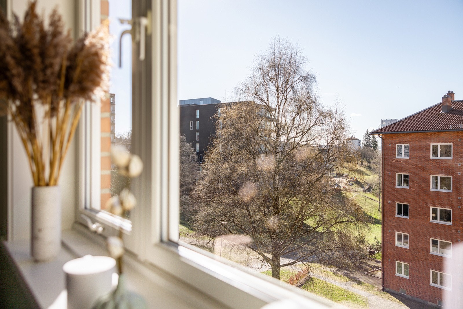 Fin beliggenhet mot grøntområder og Torshovdalen. Galleribilde