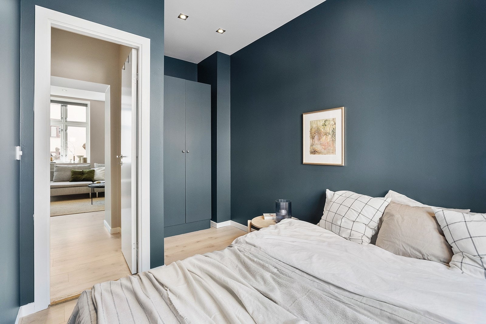 Det er god plass til garderobeskap. Galleribilde
