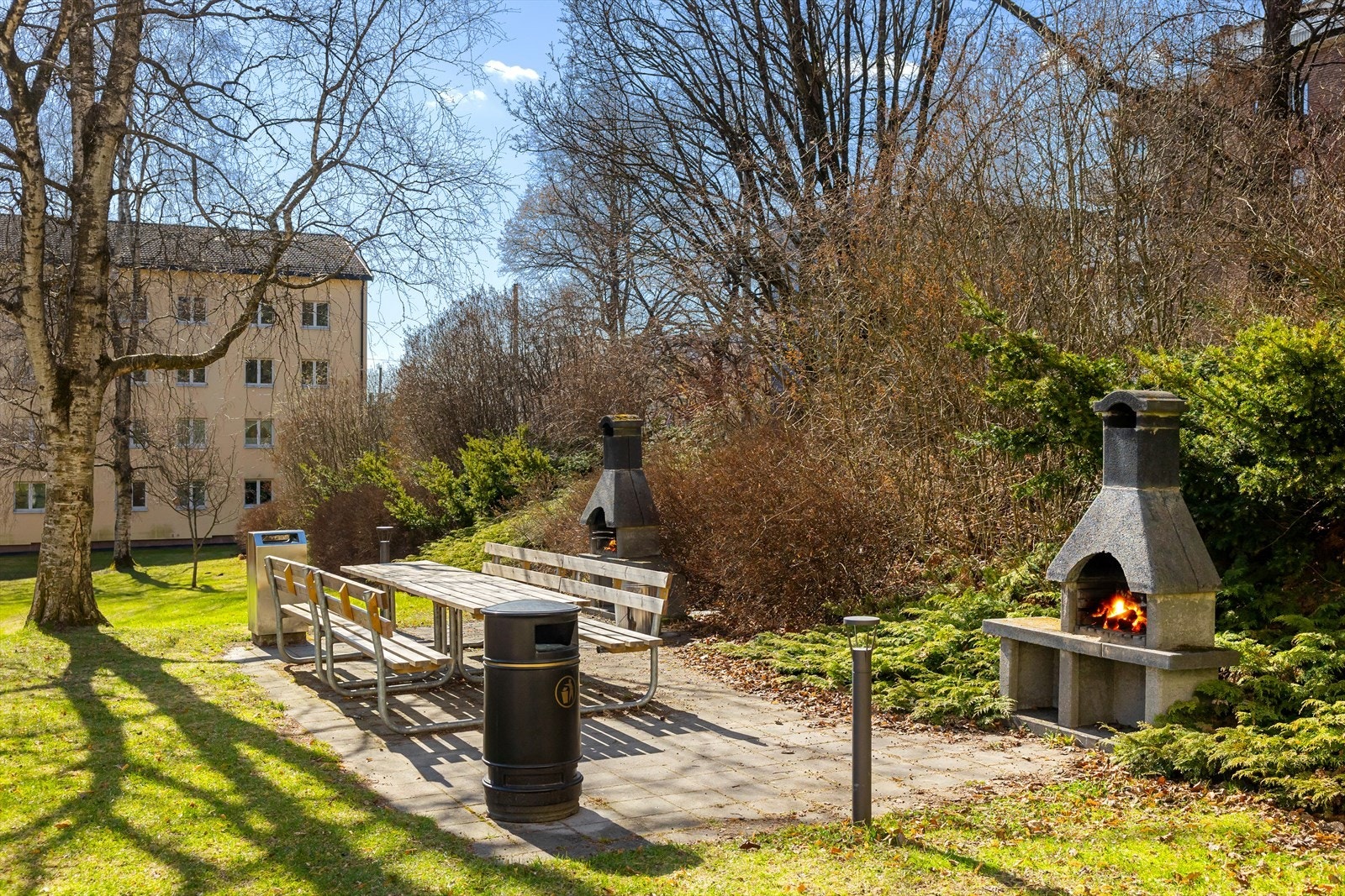 Borettslaget har hyggelige fellesarealer med hyggelige sittegrupper m.m. Galleribilde