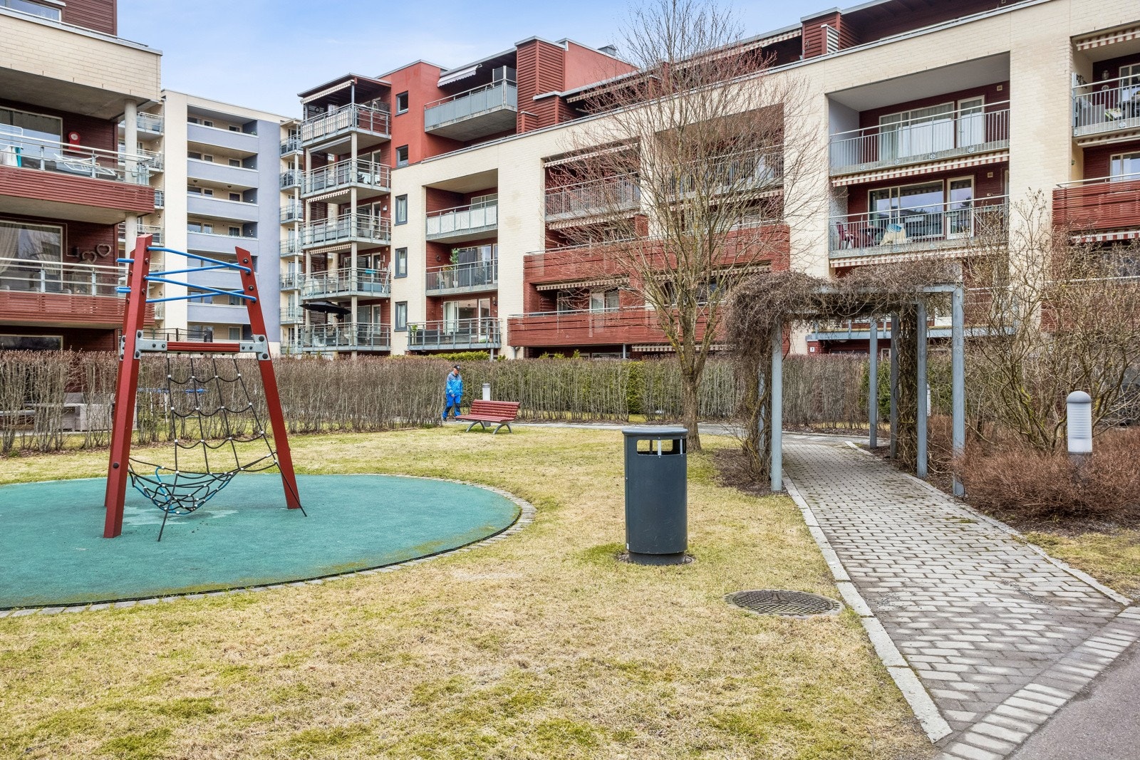 Pent opparbeidet og grønne fellesarealer. Galleribilde