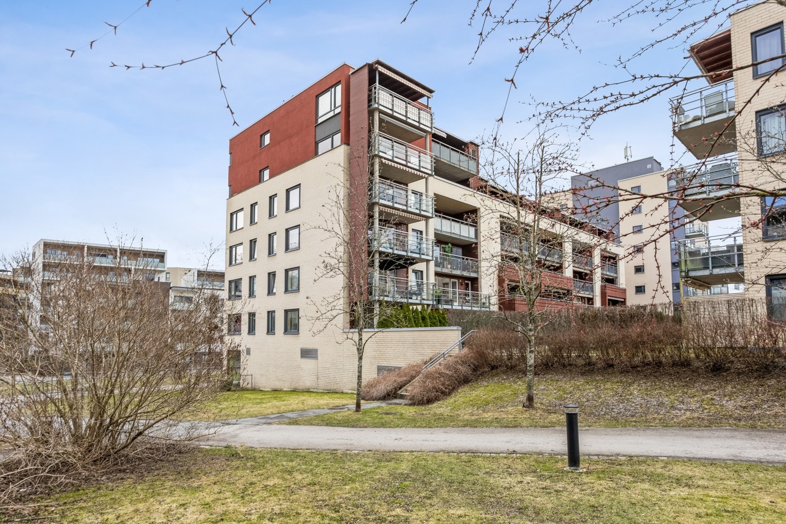 Fasade og fellesarealer. Galleribilde