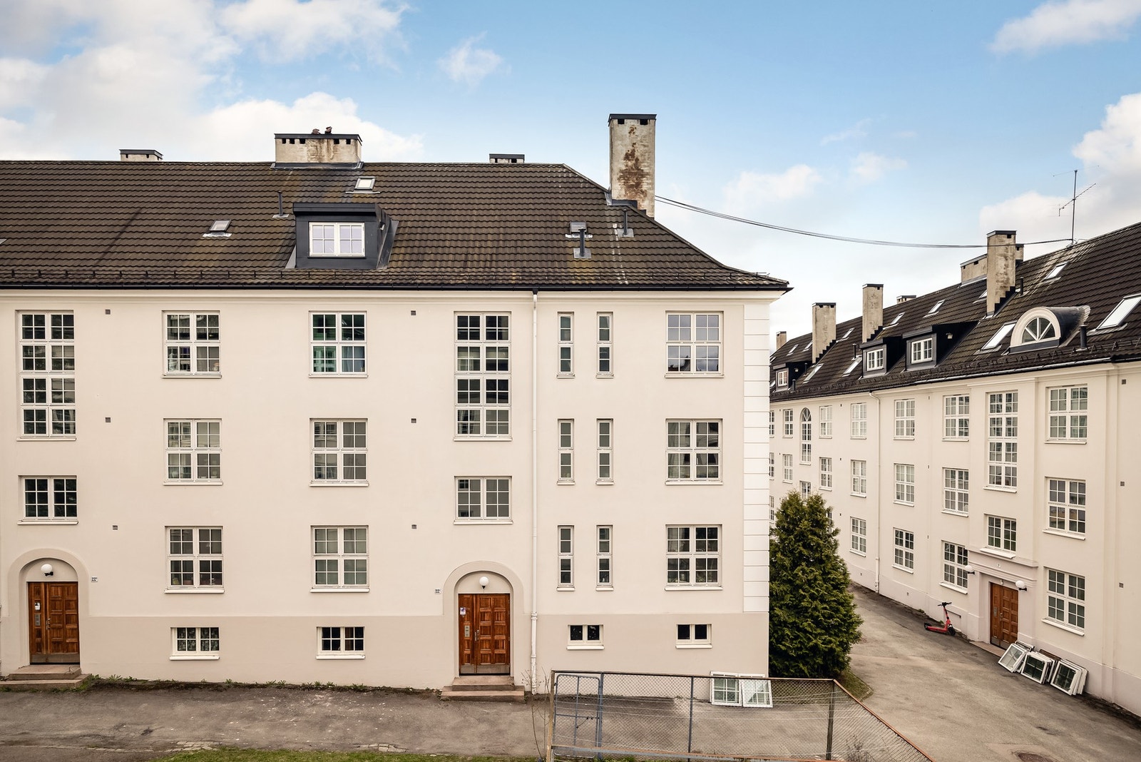 - Indre gårdsrom. - Galleribilde