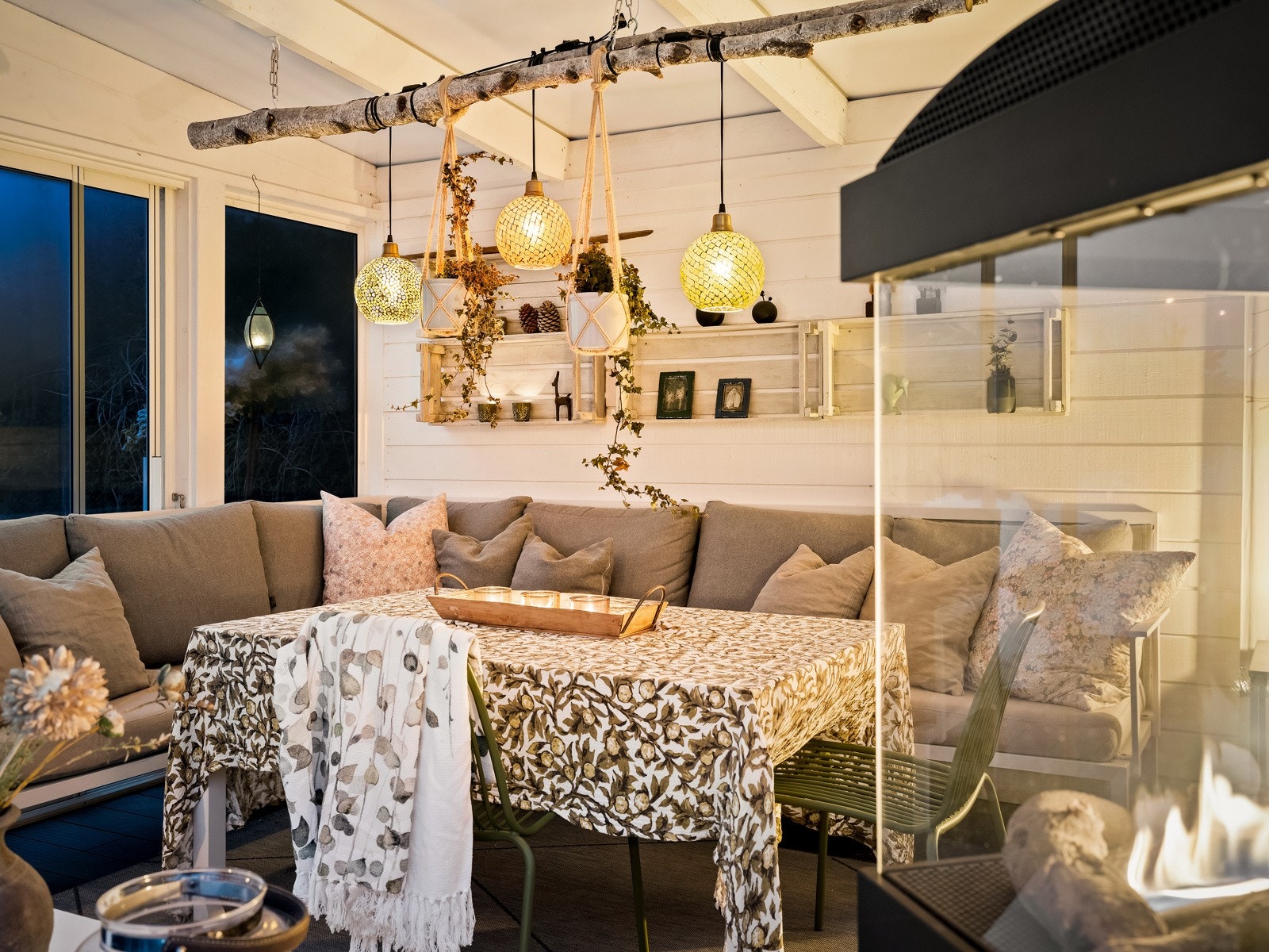 Her er det gode muligheter for hyggelig stemning. Galleribilde