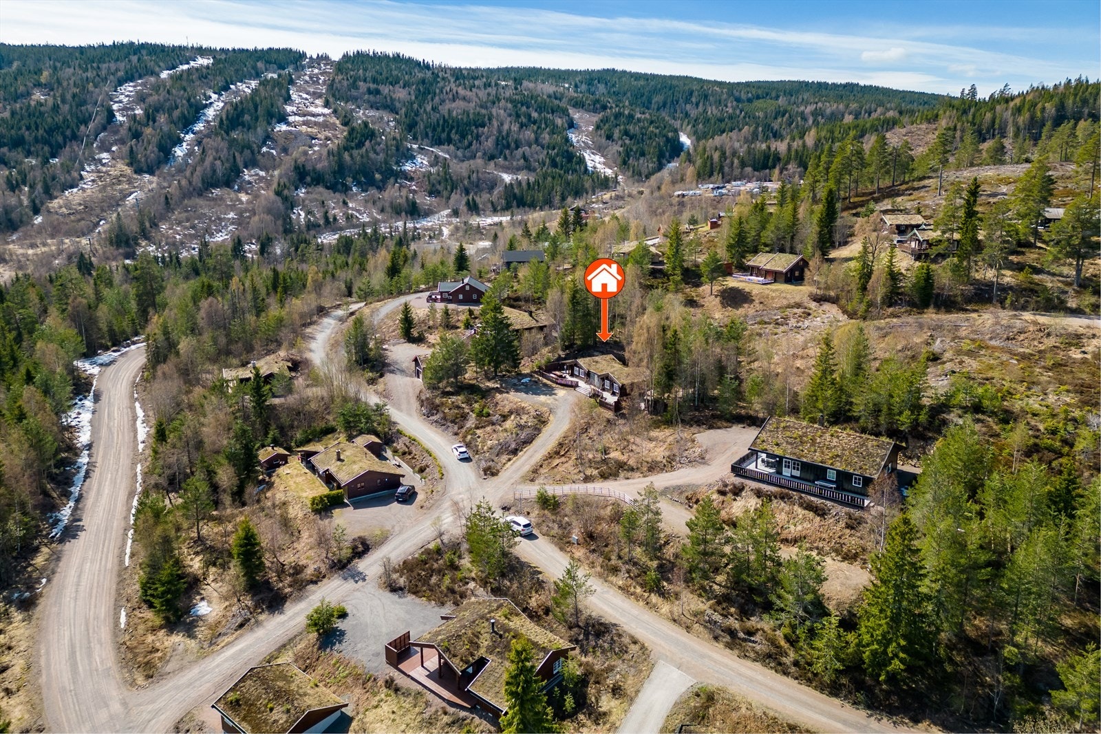 Det er flere fine turområder i nærheten Galleribilde